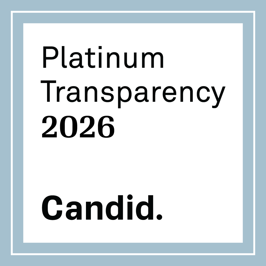 Platinum Transparency 2026 Candid graphic